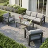 MeXo von GLP HOME Lounge Gartenmöbel 4-Teilige Aluminium Produktbild-Vorschau 12