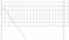 A wire fence with two posts. Voir les images du produit