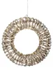 Warm wit 400 Micro-LED flash verlichte krans frame goud dia Productafbeelding-voorbeeld 1