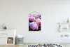 MuchoWow® Textilposter Blumen - Hortensie - Rosa - Blätter Produktbild-Vorschau 2