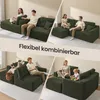 VASAGLE Modulares Sofa, Ecksofa mit Liege links, 242 cm Produktbild-Vorschau 6