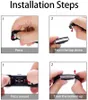 Strap-it Fitbit Charge 2 Silikon Armband (Schwarz) - Große: Produktbild-Vorschau 6