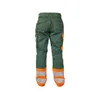 DASSY® Phoenix Warnschutzhose FLASCHENGRÜN/NEONORANGE Gr.52 Produktbild-Vorschau 4