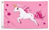 Bandiera EINHORN ROSA 90 x 150 cm con 2 occhielli in ottone Anteprima dell’immagine prodotto 2