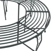 vidaXL Bank met rugleuning, 8 zitplaatsen, diameter 160 x Productafbeelding-voorbeeld 4