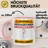 Großcousin Tasse Geschenk Lustiger Spruch Geschenkidee für Produktbild-Vorschau 3