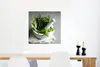 MuchoWow® Poster Die frischen Kräuter in einem Mörser 50x50 Produktbild-Vorschau 5