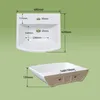 HOROW Lavabo in ceramica Lavabo da appoggio per il bagno Anteprima dell’immagine prodotto 9