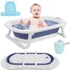 Clanmacy Faltbare Baby Badewanne 83cm Babybadewanne Anti Produktbild-Vorschau 1