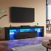 A modern living room with a TV stand and a TV. Anteprima dell’immagine prodotto