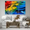 Bild auf Leinwand - Leinwandbild - Feder Papagei Vogel - Produktbild-Vorschau 6