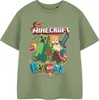 Minecraft - "Boom" T-Shirt für Jungen NS8908 (104) (Grün) Produktbild-Vorschau 1