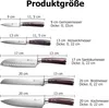 PAUDIN NS5 Messerset – 5-teilig | Japanische Messer | Produktbild-Vorschau 4
