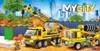 BLOCKI MyCity Baustelle Bulldozer Bausatz Fahrzeug Produktbild-Vorschau 3