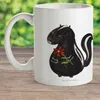 Mr. & Mrs. Panda Pott Stinktier Blume - Weiß - Geschenk, Produktbild-Vorschau 2
