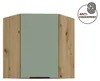 Küchen Eckhängeschrank 60x60 cm Küche ARIA Aquamarin ultra Produktbild-Vorschau 1