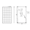 enjoysolar® Monokristallines Solarmodul 150W 12V Produktbild-Vorschau 7