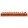 Design Massivholzbett Wachsbraun 75x190 cm Kiefer, Produktbild-Vorschau 5