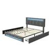 INONEFT Polsterbett 160x200cm mit 4 Schubladen, Produktbild-Vorschau 8