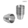 500 coupelles à sauce en acier inoxydable 70 ml Mini-coupes Voir les images du produit 7