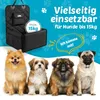 TIERBOX Hunde Autositz mit Kotbeutelspender [extra Stabil Produktbild-Vorschau 3