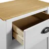 vidaXL Kredens Hill biały 46x35x80 cm lite drewno sosnowe Podgląd zdjęcia produktu 11