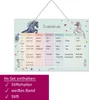younikat Stundenplan abwischbar zum aufhängen I Pferd und Produktbild-Vorschau 3