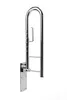 FRELU Stützklappgriff + Toilettenpapierhalter - 120kg - Fingergriff - Edelstahl Frelu SKG600TPF,SKG700TPF,SKG850TPF Produktbild-Vorschau