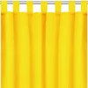 A close-up view of yellow curtains hanging from a rod. Anteprima dell’immagine prodotto