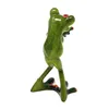 Deko Frosch hellgrün mit Herz stehende Figur 14cm Produktbild-Vorschau 5