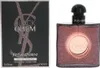 A product shot of Yves Saint Laurent Black Opium perfume, showing both the box and the bottle. Anteprima dell’immagine prodotto