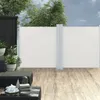 vidaXL Ausziehbare Seitenmarkise Cremeweiß 100 x 600 cm Produktbild-Vorschau 9