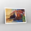 Poster - Poster ohne Rahmen - Manarola Bunt Öl - 91,5x61 cm Produktbild-Vorschau 7