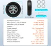 Roue à pneu Runflat 100 %PolyuréthaneSucceBuy, 10 pouces, Voir les images du produit 7