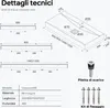 doporro Lavabo da Appoggio o Sospeso Rettangolare 80 cm in Anteprima dell’immagine prodotto 7