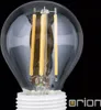 A close-up studio shot of an LED light bulb against a black background. Anteprima dell’immagine prodotto
