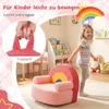 COSTWAY Kindersofa, Kindersessel gepolstert aus Schaumstoff Produktbild-Vorschau 4