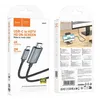 HOCO Câble type C vers HDMI 4K 30Hz UA27 2m gris acier Voir les images du produit 3