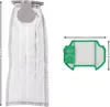 A vacuum cleaner dust bag and a filter are shown side-by-side with dimensions indicated. Produktbild-Vorschau