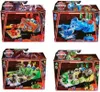 A collage of four Bakugan training set boxes, each featuring a different themed arena and Bakugan figures. Náhľad obrázku produktu