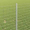 vidaXL Słupek ogrodzeniowy 11 szt. srebrny 100 cm stalowy Podgląd zdjęcia produktu 4