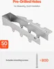 Vevor 50 Szt Wieszak Do Belek 40X38X199 Mm Łącznik Drewna Podgląd zdjęcia produktu 5