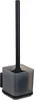 WENKO Vacuum-Loc® WC-Garnitur Mod. Quadro Schwarz, Produktbild-Vorschau 1