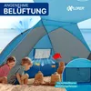 EXPLORER Strandmuschel Beach Camping Windschutz Modell Produktbild-Vorschau 9
