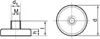 FORMAT NdFeB-Flachgreifer-Magnet mit Gewindebuchse 32 x 7,0 Produktbild-Vorschau 2