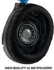 A close-up view of a gaming headset speaker with text indicating its quality. Produktbild-Vorschau