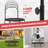 COSTWAY 101cm Fitmess trampolína s výškově nastavitelnou Náhled obrázku produktu 4