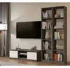 Libreria stretta RAUNO - 40 cm, antracite Anteprima dell’immagine prodotto 7