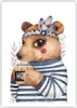 Poster - Poster ohne Rahmen - Anthropomorphisierung Bär Produktbild-Vorschau 1