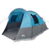 Möbel Tunnelzelt 4 Personen Blau Wasserdicht - Campingzelte Produktbild-Vorschau 2